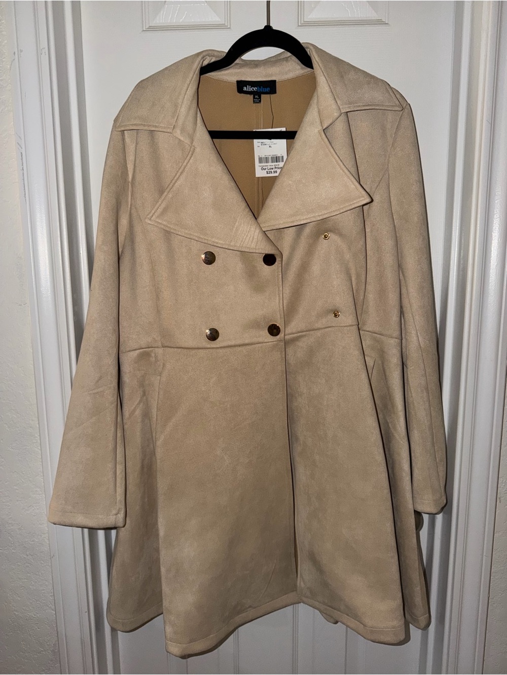 Alice Blue - Tan Trench Coat